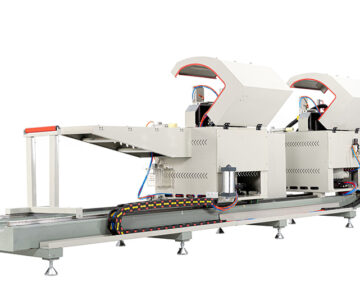 Máy cắt nhôm 2 đầu mâm xoay F450 3