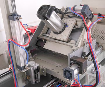 Máy cắt nhôm 2 đầu F90 5