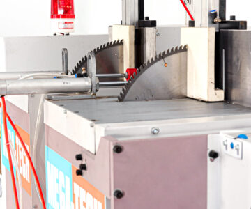 Máy cắt nhôm 2 đầu M450 5