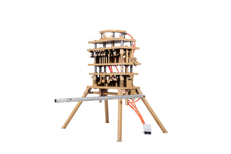 Máy đột dập nhôm hệ tổng hợp 27 dao hơi2