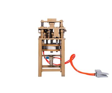 Máy đột dập nhôm Việt pháp, hệ 55 vát cạnh – 14 dao hơi4